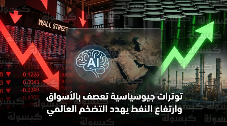 اللون الأحمر يسيطر على وول ستريت وقفزة بأسعار النفط مع تصاعد التوترات بين الولايات المتحدة وإيران