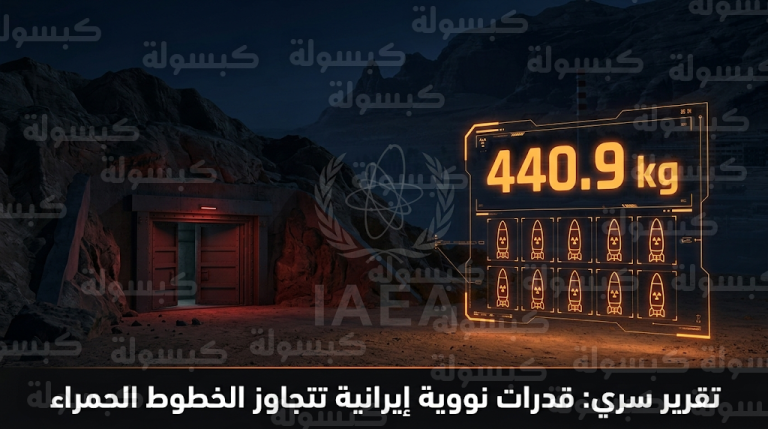 الوكالة الدولية للطاقة الذرية تكشف امتلاك إيران مخزون يورانيوم يكفي لإنتاج 10 قنابل نووية وتطالب بفتح المنشآت فوراً