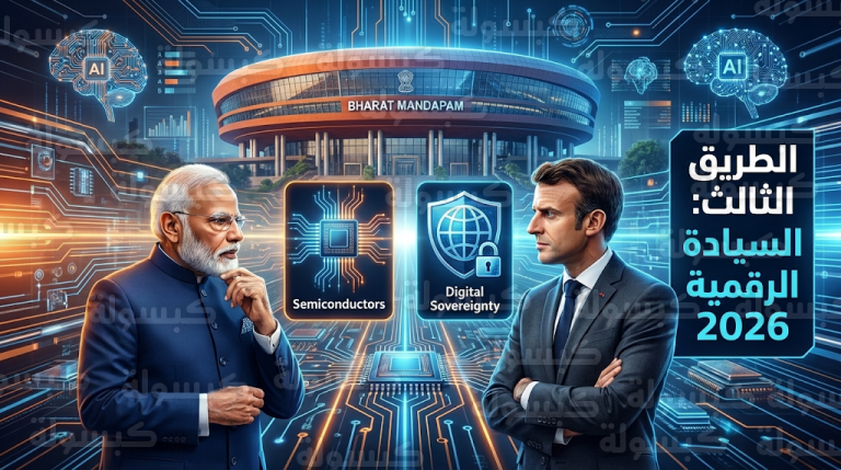 انطلاق القمة العالمية للذكاء الاصطناعي 2026 في نيودلهي لتقديم نموذج الطريق الثالث كبديل للهيمنة التكنولوجية الأمريكية والصينية