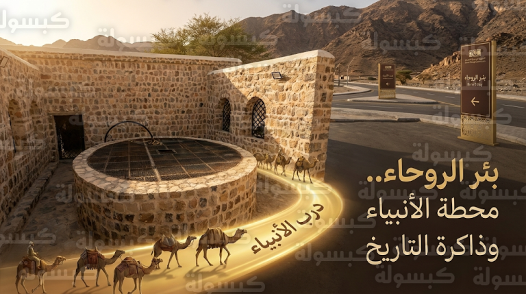 بئر الروحاء في المدينة المنورة تستقبل الزوار بحلة جديدة ضمن مشاريع هيئة التراث لتطوير المواقع التاريخية