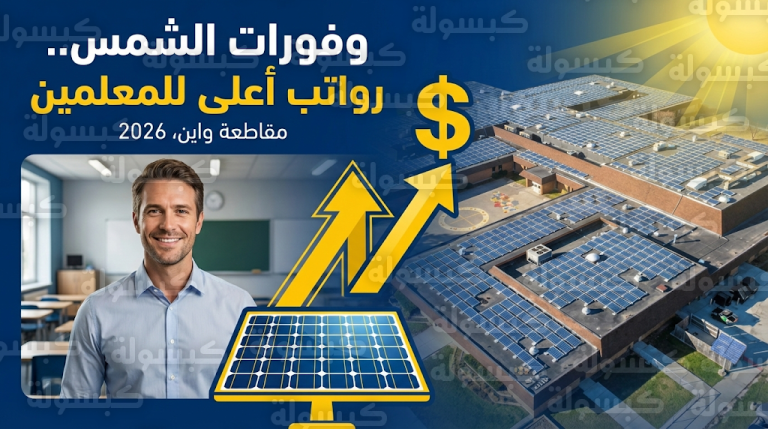 بتمويل “تكلفة صفرية”.. مدارس مقاطعة واين تحول فواتير الكهرباء إلى زيادات مباشرة في أجور المعلمين