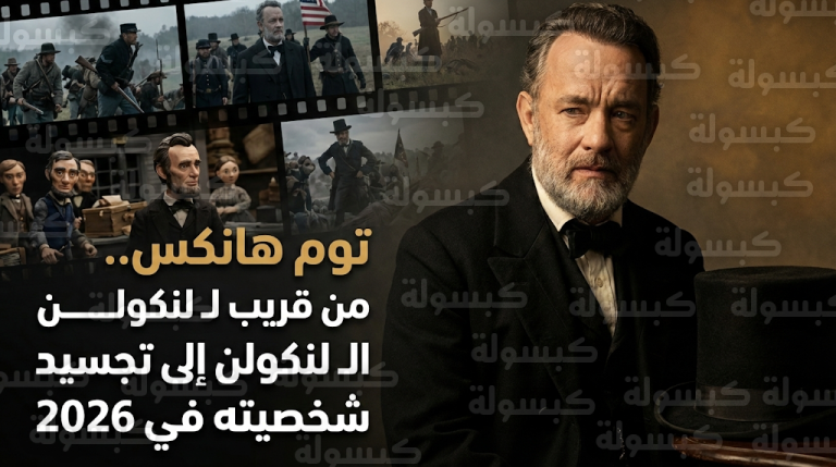 بصلة قرابة تاريخية.. توم هانكس يستعد لدور الرئيس الأمريكي أبراهام لنكولن في فيلم Lincoln in the Bardo