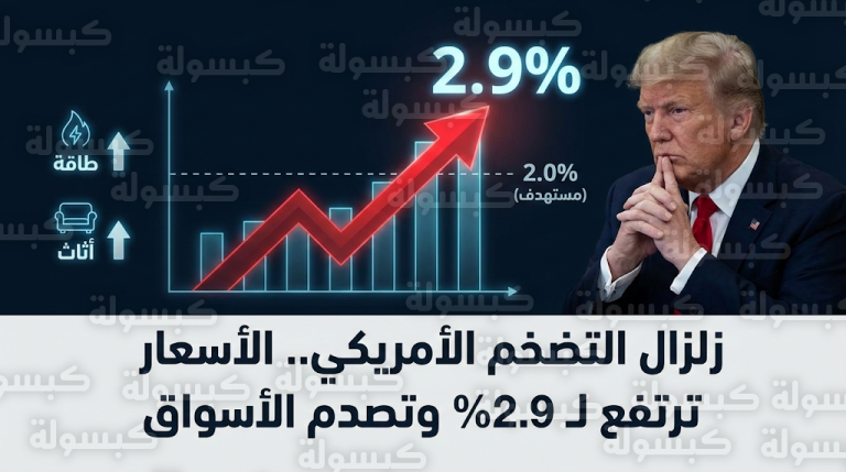بيانات رسمية تظهر ارتفاع التضخم في الولايات المتحدة إلى 2.9% وتؤجل آمال خفض أسعار الفائدة
