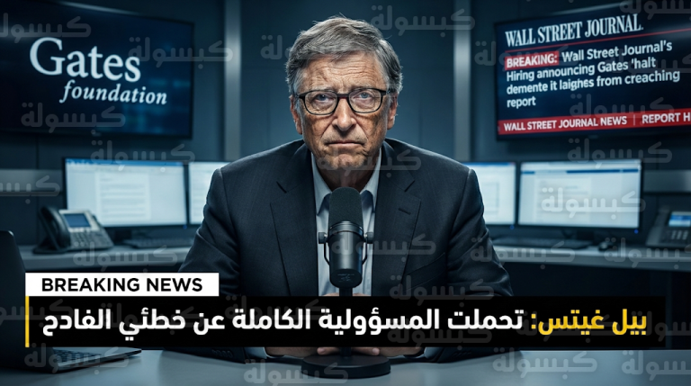 بيل غيتس يعلن تحمله المسؤولية الكاملة عن علاقته بجيفري إبستين ويصفها بالخطأ الفادح