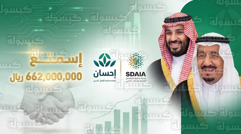 تبرعات الحملة الوطنية السادسة للعمل الخيري تتخطى 662 مليون ريال بدعم سخي من القيادة الرشيدة