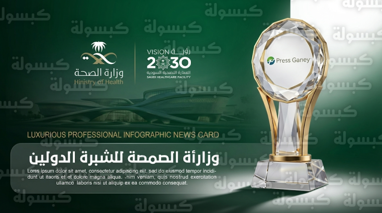 تتويج عالمي لقطاع الصحة السعودي بجائزة برس قيني الدولية تقديراً لقفزات التحول الصحي ضمن رؤية 2030