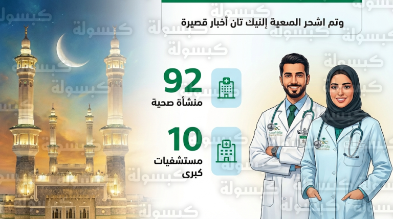 تجمع مكة المكرمة الصحي يعلن جاهزية 92 منشأة طبية لخدمة ضيوف الرحمن خلال موسم رمضان 1447هـ