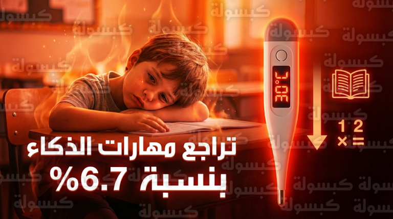 تحذيرات علمية من تأثير تجاوز الحرارة 30 درجة مئوية على القدرات الذهنية والنمو المعرفي للأطفال