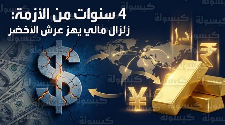تحولات تاريخية في النظام المالي العالمي مع تراجع هيمنة الدولار ولجوء البنوك المركزية للذهب