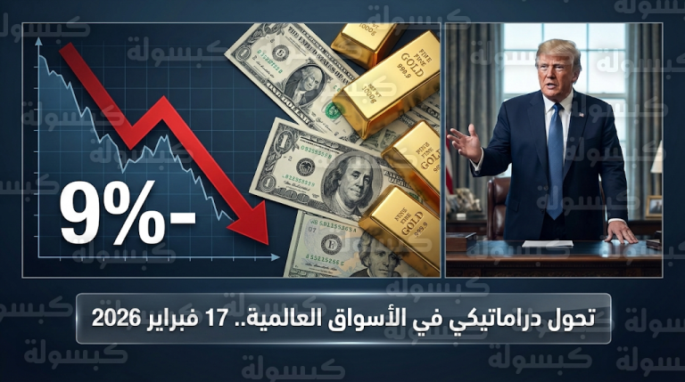 تراجع قيمة الدولار الأمريكي بنسبة 9% سنويا وترامب يصف الهبوط بالمناورة التكتيكية لتعزيز الصادرات