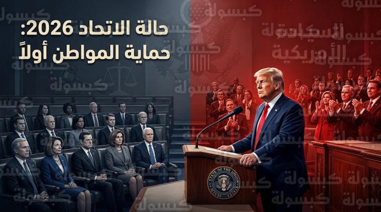 ترامب يستعيد زمام المبادرة في ملف الهجرة عبر خطاب حالة الاتحاد 2026 ويحرج الديمقراطيين تحت قبة الكونغرس