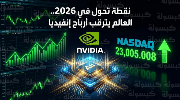 ترقب عالمي لنتائج أرباح إنفيديا اليوم الأربعاء 25 فبراير 2026 وتوقعات بتجاوز الإيرادات 66 مليار دولار