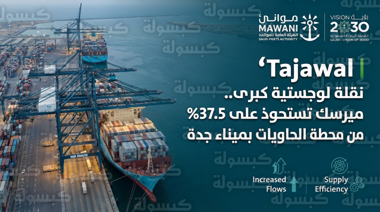 تفاصيل استحواذ ميرسك على حصة بميناء جدة الإسلامي وأثره على حركة التجارة وسلاسل الإمداد العالمية