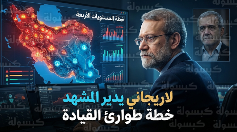 تفاصيل الانقلاب الناعم في إيران ومنح علي لاريجاني صلاحيات استثنائية لإدارة الدولة وتهميش بزشكيان