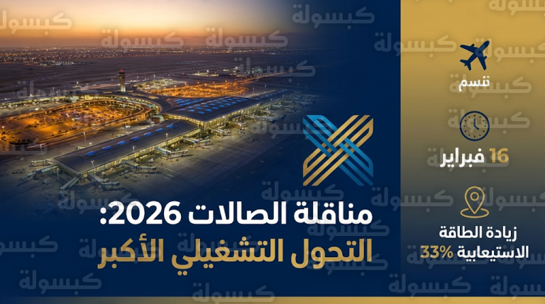 تفاصيل مشروع مناقلة الصالات 2026 في مطار الملك خالد الدولي وجدول توزيع الرحلات الجديد