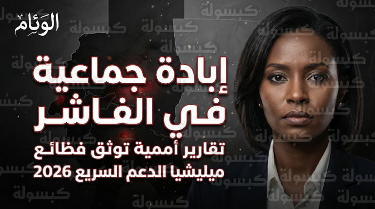 تقارير دولية محدثة تصنف جرائم ميليشيا الدعم السريع في مدينة الفاشر كإبادة جماعية