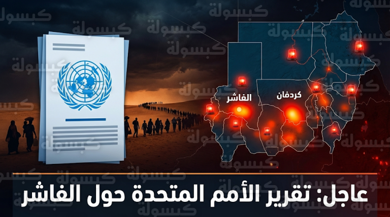 تقرير أممي رسمي يكشف أدلة دامغة على ارتكاب جرائم إبادة جماعية في مدينة الفاشر بدارفور