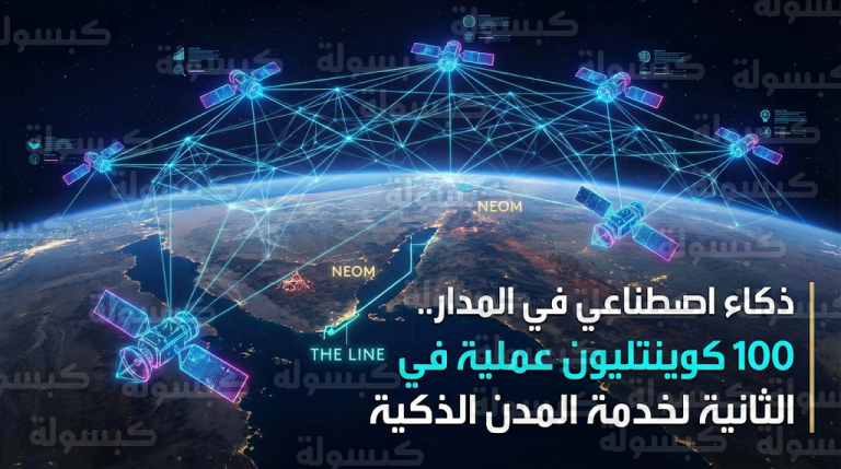 تقنية فضائية صينية جديدة لدعم مشاريع نيوم وذا لاين ببيانات مسحية فورية ودقة تصل إلى 99%