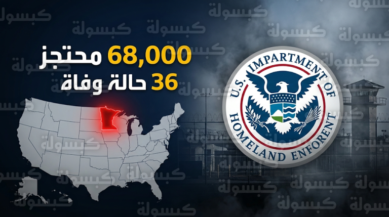 توثيق مآسٍ إنسانية و36 حالة وفاة داخل مراكز احتجاز وكالة ICE وسط صراع قانوني محتدم مع ولاية مينيسوتا