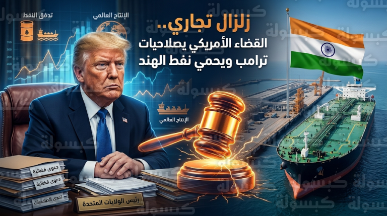 حكم تاريخي من المحكمة العليا الأمريكية يقلص صلاحيات ترامب ويؤمن تدفق النفط الروسي إلى الهند