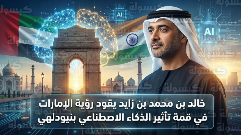 خالد بن محمد بن زايد يبدأ زيارة رسمية إلى الهند لتعزيز الشراكات الاستراتيجية في مجالات الذكاء الاصطناعي والاقتصاد الرقمي