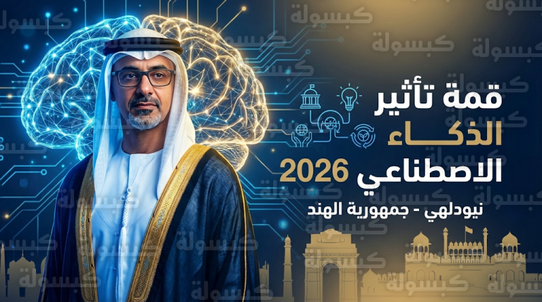 خالد بن محمد بن زايد يشهد انطلاق أعمال قمة تأثير الذكاء الاصطناعي في نيودلهي لتعزيز الريادة التكنولوجية العالمية