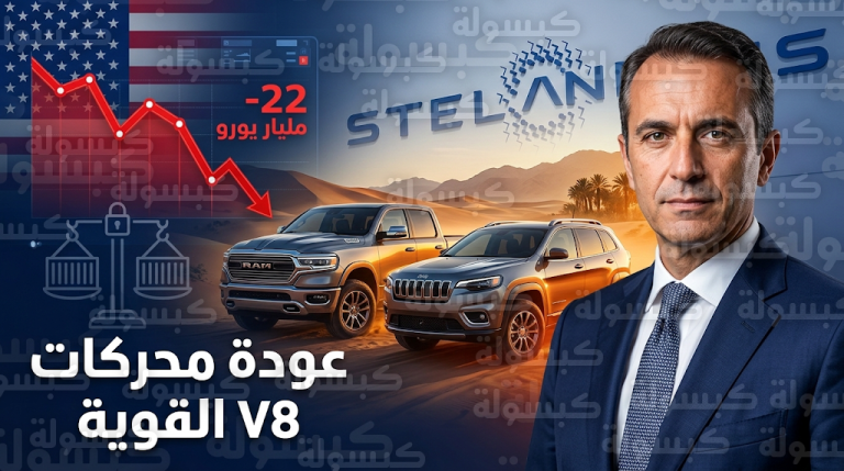 خسائر بمليارات اليورو تدفع مجموعة ستيلانتيس لإعادة محركات V8 لمواجهة ضغوط التعريفات الجمركية الأمريكية