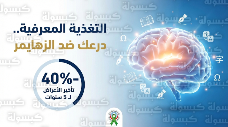 دراسة علمية دولية تكشف عن وسيلة فعالة لخفض خطر الإصابة بالزهايمر بنسبة 40% وتأخير أعراضه 5 سنوات