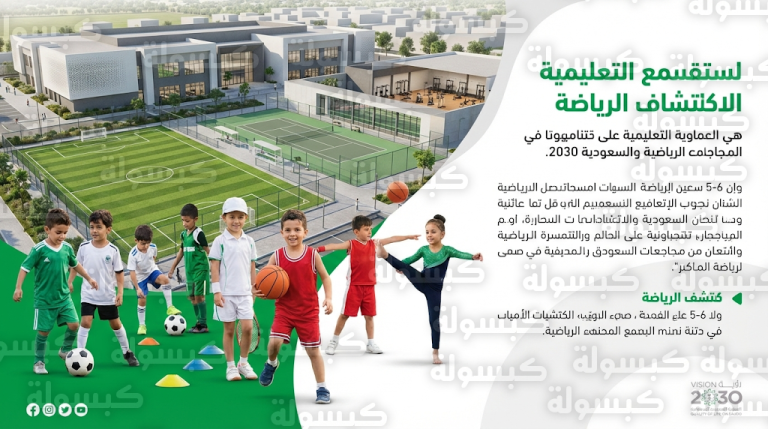 دمج الأكاديميات الرياضية في المدارس.. خطة سعودية لاكتشاف وتطوير الأبطال من سن الخامسة