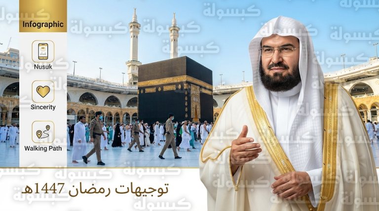 رئيس الشؤون الدينية بالمسجد الحرام يوجه رسالة تربوية للمعتمرين قبل رمضان 2026: “طهروا أنفسكم وردوا المظالم”