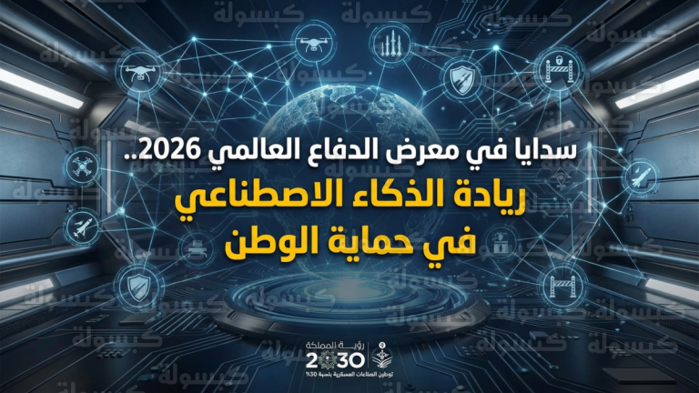 رئيس “سدايا” يستعرض تقنيات الذكاء الاصطناعي لتعزيز الأمن الوطني في معرض الدفاع العالمي 2026
