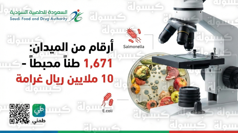 رصد بكتيريا “السالمونيلا والليستيريا” في شحنات غذائية مستوردة وتحرك رقابي حازم لحماية المستهلك بالمملكة