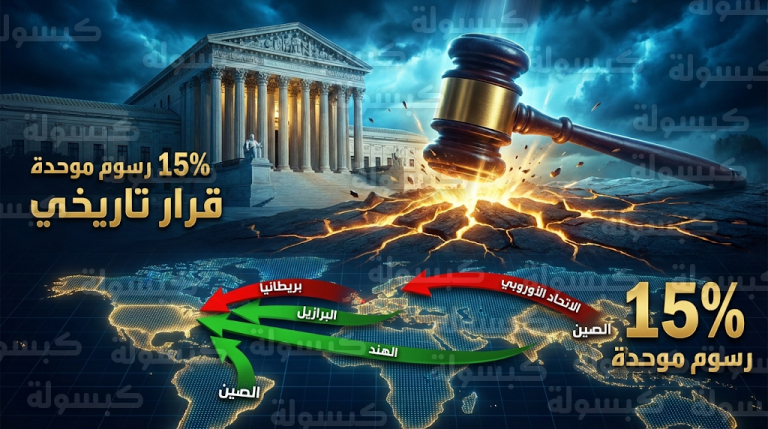 زلزال في الأسواق العالمية بعد حكم تاريخي للمحكمة العليا الأمريكية يقلب موازين القوى التجارية بين الصين والقوى الأوروبية