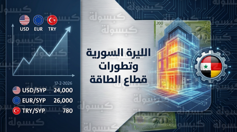 سعر الدولار اليوم في سوريا الثلاثاء 17-2-2026 في السوق السوداء والمصرف المركزي