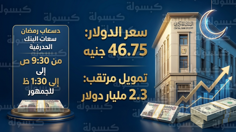 سعر الدولار اليوم في مصر الثلاثاء 17-2-2026 وموعد اجتماع صندوق النقد الدولي
