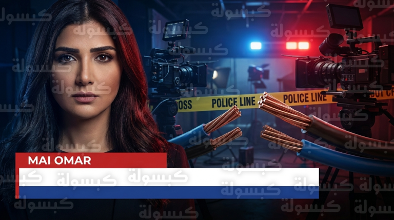 سقوط مسجل خطر تورط في سرقة كابلات لوكيشن مسلسل الست موناليزا للفنانة مي عمر