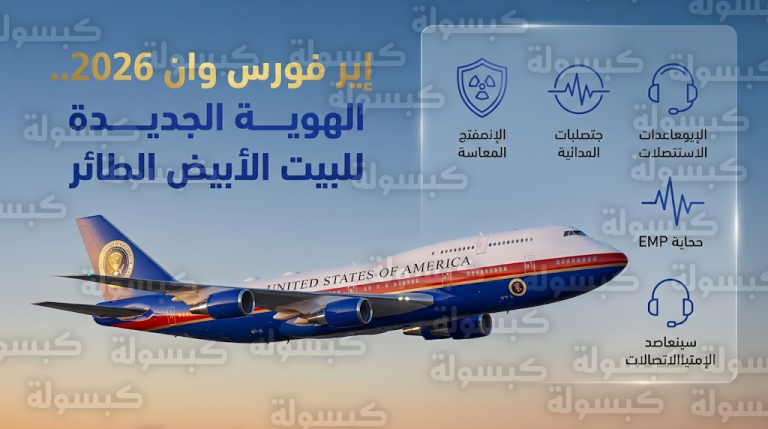 سلاح الجو الأمريكي يعلن تحولاً تاريخياً في مظهر طائرة الرئاسة إير فورس وان لعام 2026 باعتماد رؤية دونالد ترامب