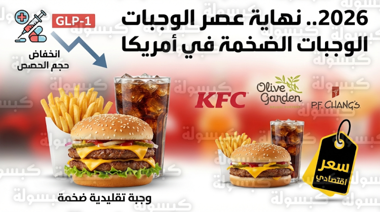 سلاسل مطاعم كنتاكي وأوليف جاردن تبدأ تقليص أحجام الحصص الغذائية استجابة لثورة أدوية أوزمبيك ومونجارو