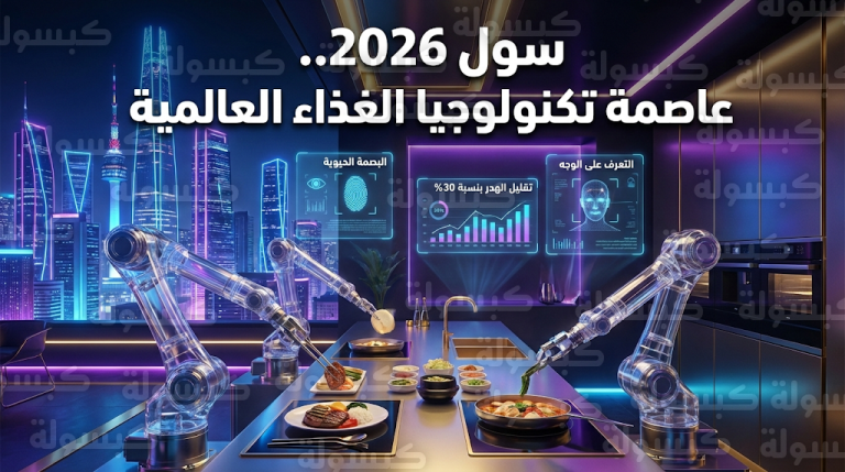 سول تقود تحولاً جذرياً في مفهوم الطعام العالمي عبر الروبوتات والذكاء الاصطناعي الفيزيائي
