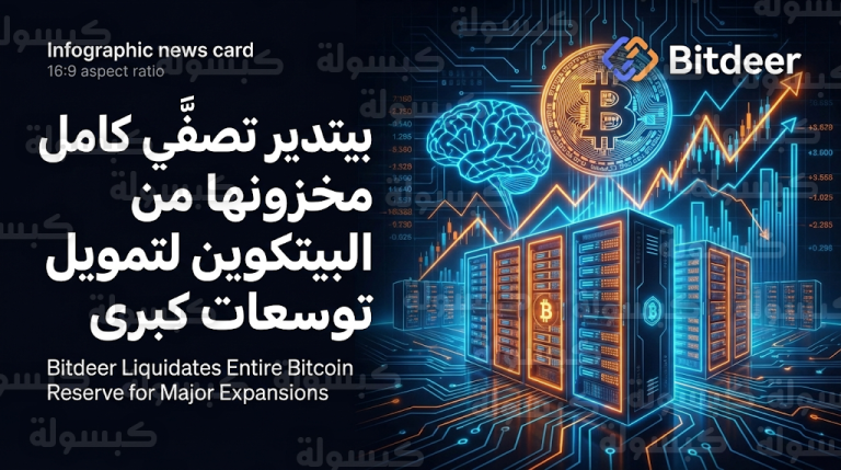 شركة بيتدير تنهي تصفية كامل مخزونها من البيتكوين لدعم خطط توسعية في الذكاء الاصطناعي