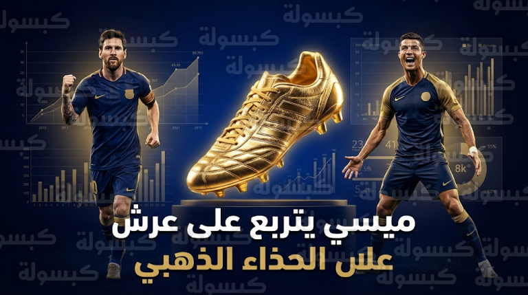 صراع العمالقة على الحذاء الذهبي الأوروبي وتصدر ميسي للترتيب التاريخي أمام رونالدو وليفاندوفسكي