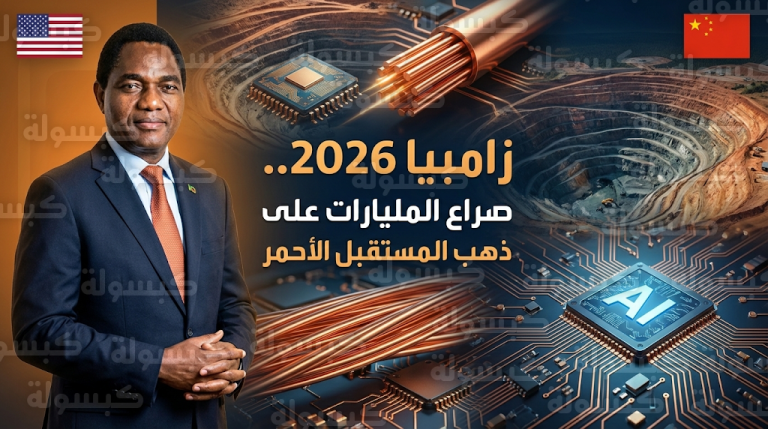 صراع نفوذ بين واشنطن وبكين على نحاس زامبيا مع ضخ استثمارات تتجاوز 12 مليار دولار
