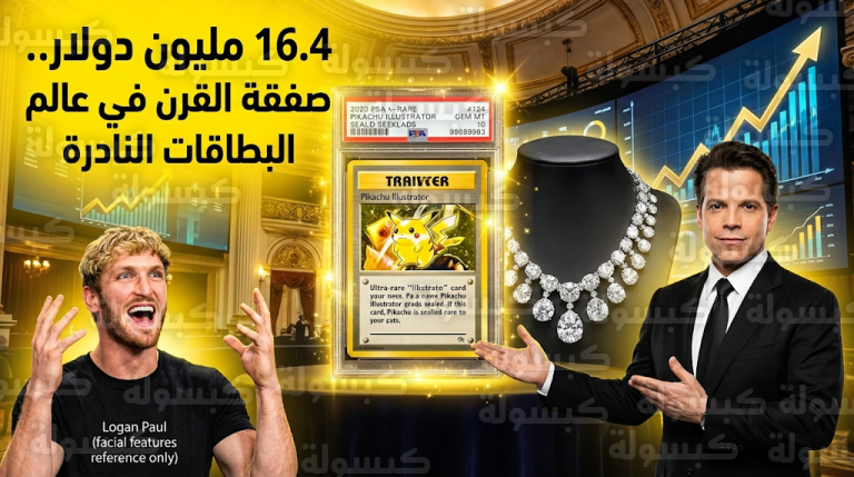 صفقة تاريخية بـ 16.4 مليون دولار لبيع بطاقة بيكاتشو الرسام النادرة من لوغان بول إلى نجل مدير اتصالات سابق بالبيت الأبيض