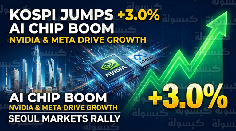 طفرة الذكاء الاصطناعي تنعش الأسهم الآسيوية وتدفع بورصة كوريا الجنوبية لقفزة استثنائية بنسبة 3%