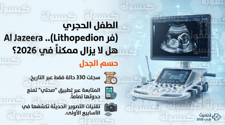 ظاهرة “الطفل الحجري” تعود للواجهة في 2026.. توضيح هام حول حقيقة تحول الجنين إلى كتلة صلبة داخل الجسم