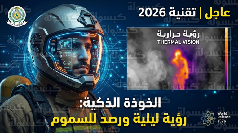 عاجل: “الخوذة الذكية” تقلب الموازين.. الدفاع المدني يفاجئ العالم بتقنية “الرؤية الخارقة” في الرياض!