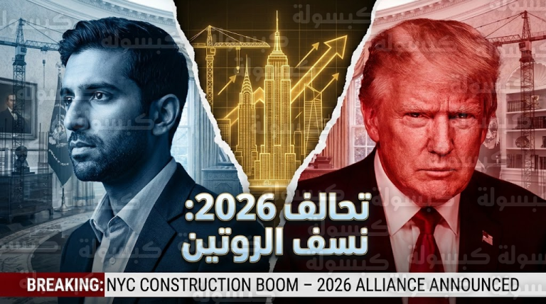 عاجل | “تحالف الأضداد” يزلزل نيويورك: ترامب وممداني ينسفان “بيروقراطية البناء” بقرار مفاجئ!