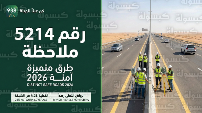 عاجل: رصد 5214 ملاحظة في 24 ساعة.. بيان الهيئة العامة للطرق بشأن نتائج حملة “طرق متميزة آمنة”