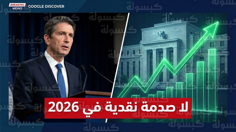 عاجل: وزير الخزانة الأمريكي يحسم “مصير الأسواق” ويستبعد “الصدمة النقدية” في 2026