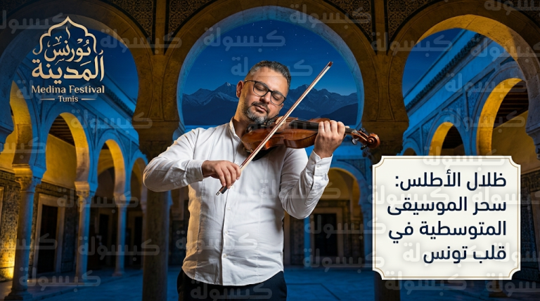 عطيل معاوي يستحضر سحر جبال الأطلس في 11 مقطوعة موسيقية بقلب مدينة تونس العتيقة